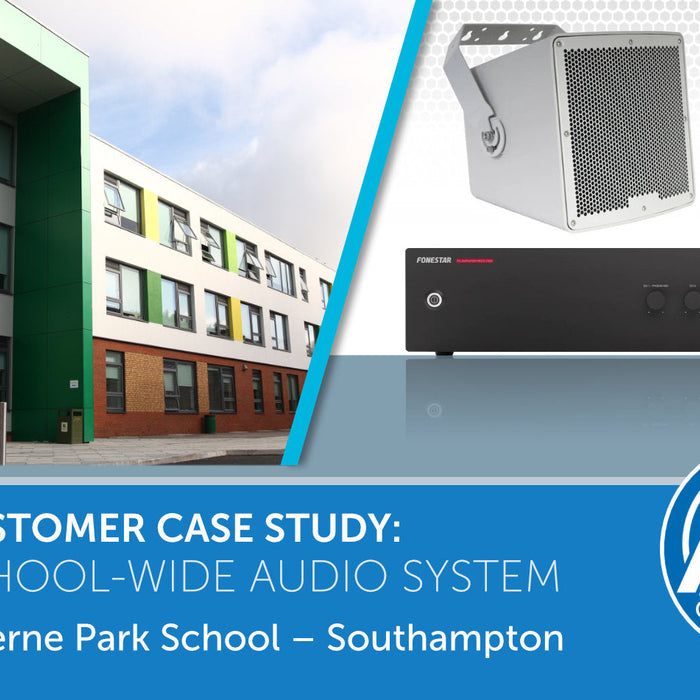 School-Wide Audio System for Bitterne Park School – Southampton