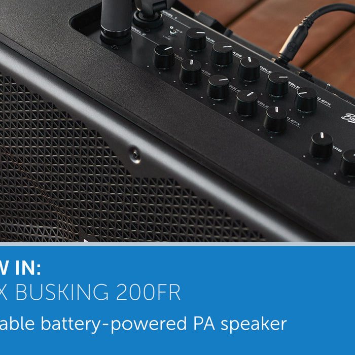 New in: NUX Busking 200FR Portable PA System