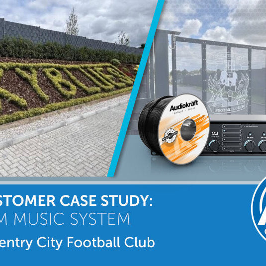 High-end Gym Sound System for Coventry City Football Club