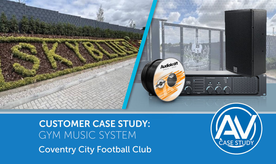 High-end Gym Sound System for Coventry City Football Club