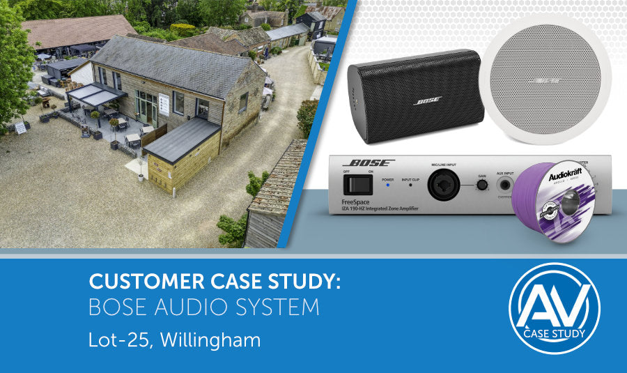 Premium Bose Audio System Installation for Lot-25’s Cafe & Bar