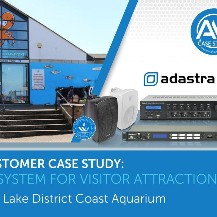 PA system for the Lake District Coast Aquarium