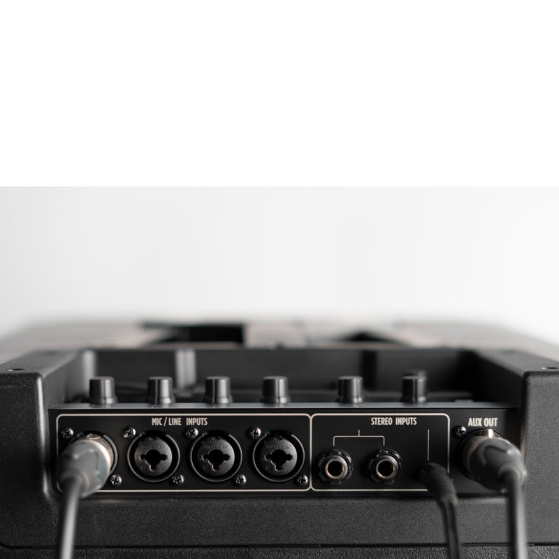 RCF EVOX JMIX9 Black 3-Way Portable Active Column PA System + Digital Mixer