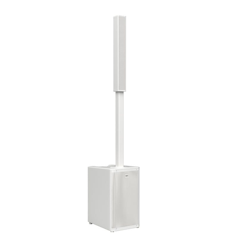 RCF EVOX JMIX9 White 3-Way Portable Active Column PA System + Digital Mixer