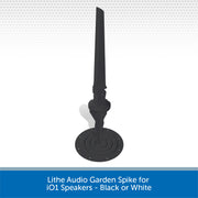 Lithe Audio Garden Spike for iO1 Speakers - Black or White