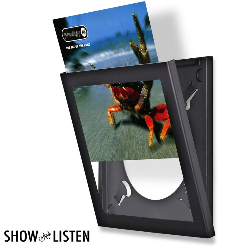 Show And Listen Vinyl Record Album LP Frame, Single - Available In Black or White