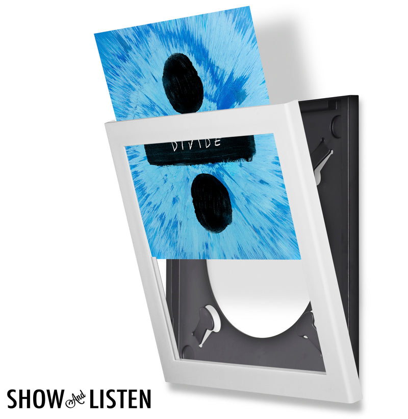 Show And Listen Vinyl Record Album LP Frame, Single - Available In Black or White