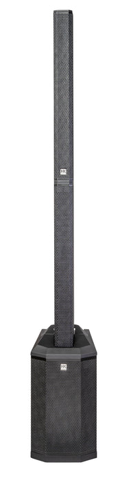 HK Audio Polar 8 MK2 Black (Pair) – 1200W Portable Column PA System with Bluetooth, Mixer & Bags