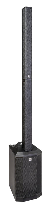 HK Audio Polar 8 MK2 Black (Pair) – 1200W Portable Column PA System with Bluetooth, Mixer & Bags