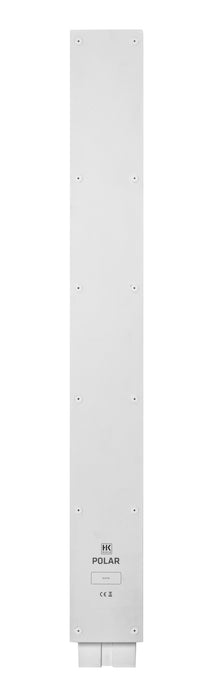 HK Audio Polar 8 MK2 White (Pair) – 1200W Portable Column PA System with Bluetooth, Mixer & Bags