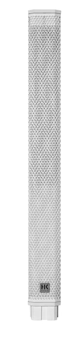 HK Audio Polar 8 MK2 White (Pair) – 1200W Portable Column PA System with Bluetooth, Mixer & Bags
