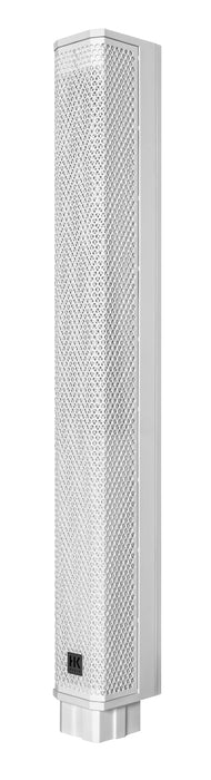 HK Audio Polar 8 MK2 White (Pair) – 1200W Portable Column PA System with Bluetooth, Mixer & Bags