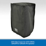 QTX Slip Cover for QTX QR10, QR10A & QR10PA PA Speakers