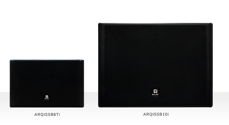 Ecler ARQISSB10i 10" Passive Subwoofer, 150W/8Ω – Black or White