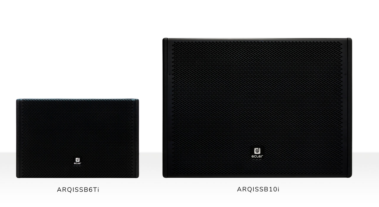 Ecler ARQISSB10i 10" Passive Subwoofer, 150W/8Ω – Black or White