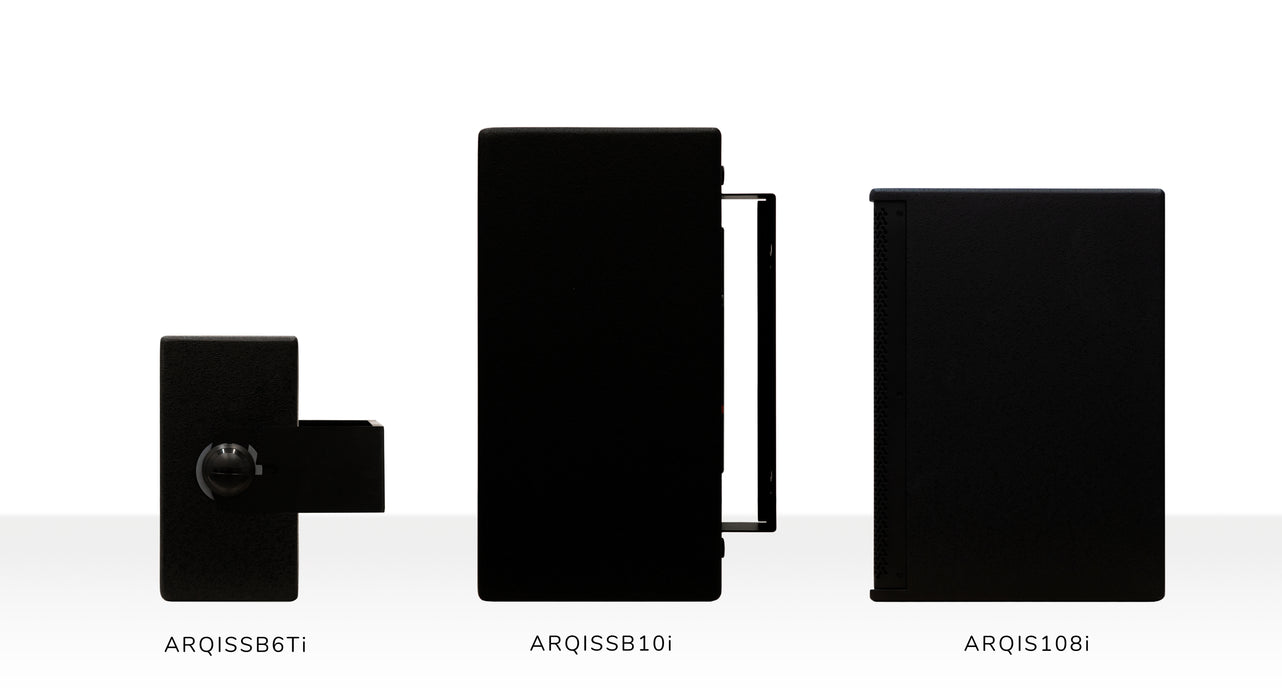 Ecler ARQISSB10i 10" Passive Subwoofer, 150W/8Ω – Black or White