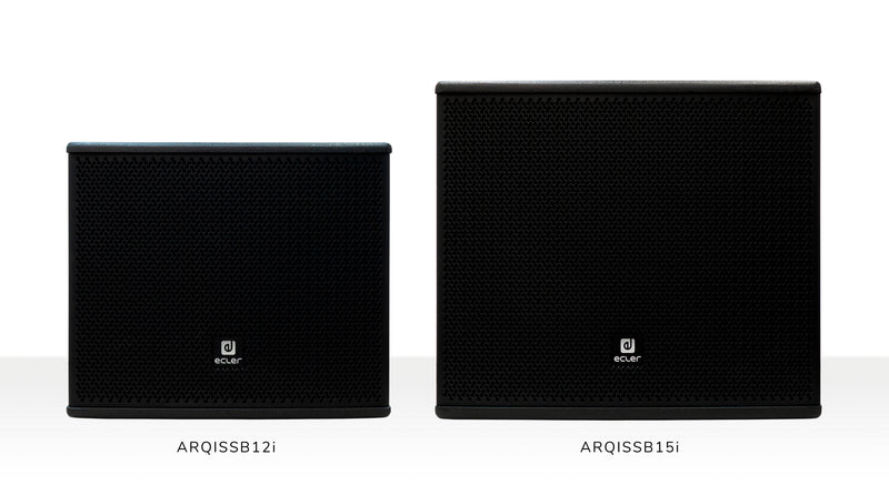 Ecler ARQISSB15i 15" Passive Subwoofer, 600W/8Ω – Black