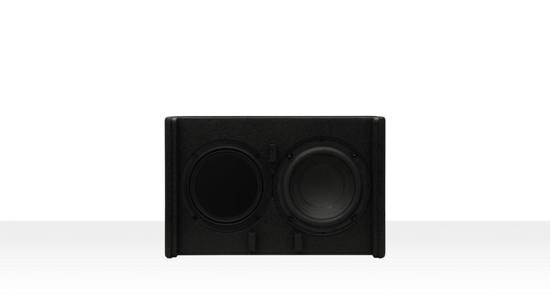 Ecler ARQISSB6Ti Dual 6.5" Passive Subwoofer, 120W/100V & 8Ω – Black or White