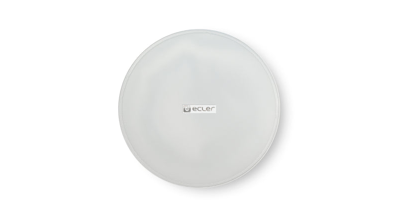 Ecler VIC8 8" 2-Way Low-Profile Ceiling Speakers (Pair) 100V/8Ω – White