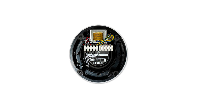 Ecler VIC6 6.5" 2-Way Low-Profile Ceiling Speakers (Pair) 100V/8Ω – White
