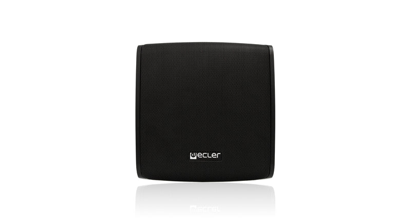 Ecler eMOTUS5OD 5" 2-Way Wall Speakers, IP65 Rated 100V/8Ω (Pair) – Black Or White