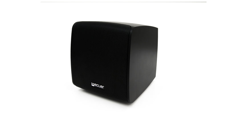 Ecler eMOTUS5OD 5" 2-Way Wall Speakers, IP65 Rated 100V/8Ω (Pair) – Black Or White