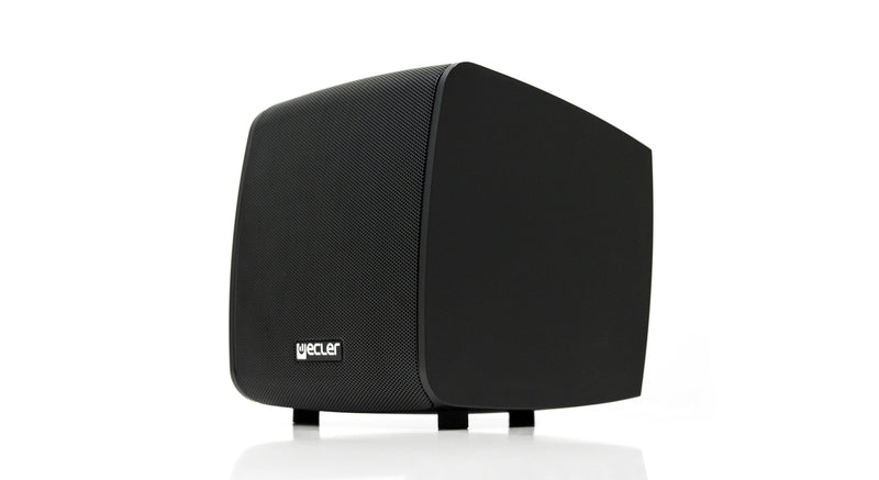 Ecler eMOTUS5OD 5" 2-Way Wall Speakers, IP65 Rated 100V/8Ω (Pair) – Black Or White
