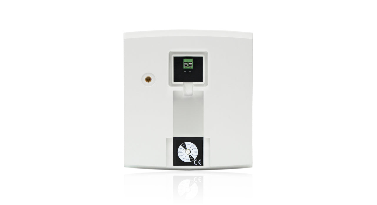 Ecler eMOTUS5OD 5" 2-Way Wall Speakers, IP65 Rated 100V/8Ω (Pair) – Black Or White