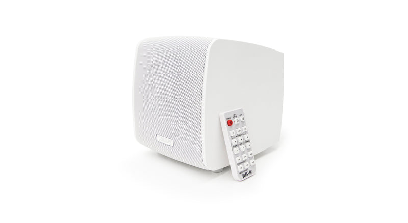 Ecler eMOTUS5PB 5" Active/Passive Bluetooth Stereo Speaker Kit - White