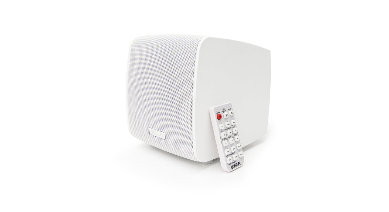 Ecler eMOTUS5PB 5" Active/Passive Bluetooth Stereo Speaker Kit - White