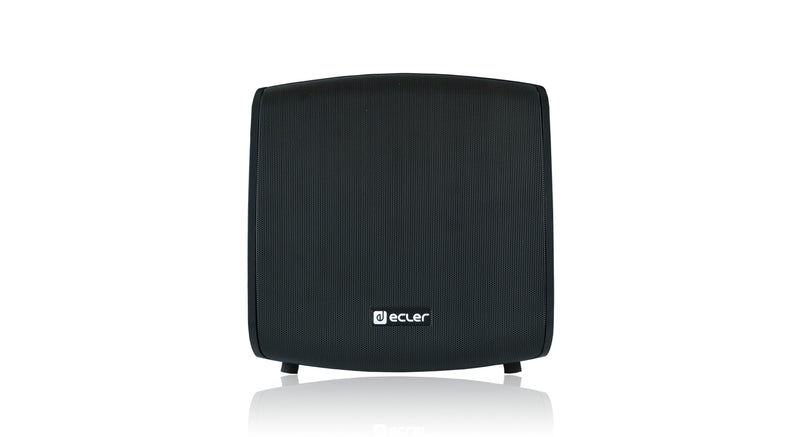 Ecler eMOTUS8OD 8" 2-Way Wall Speakers, IP65 Rated 100V/8Ω (Pair) – Black Or White