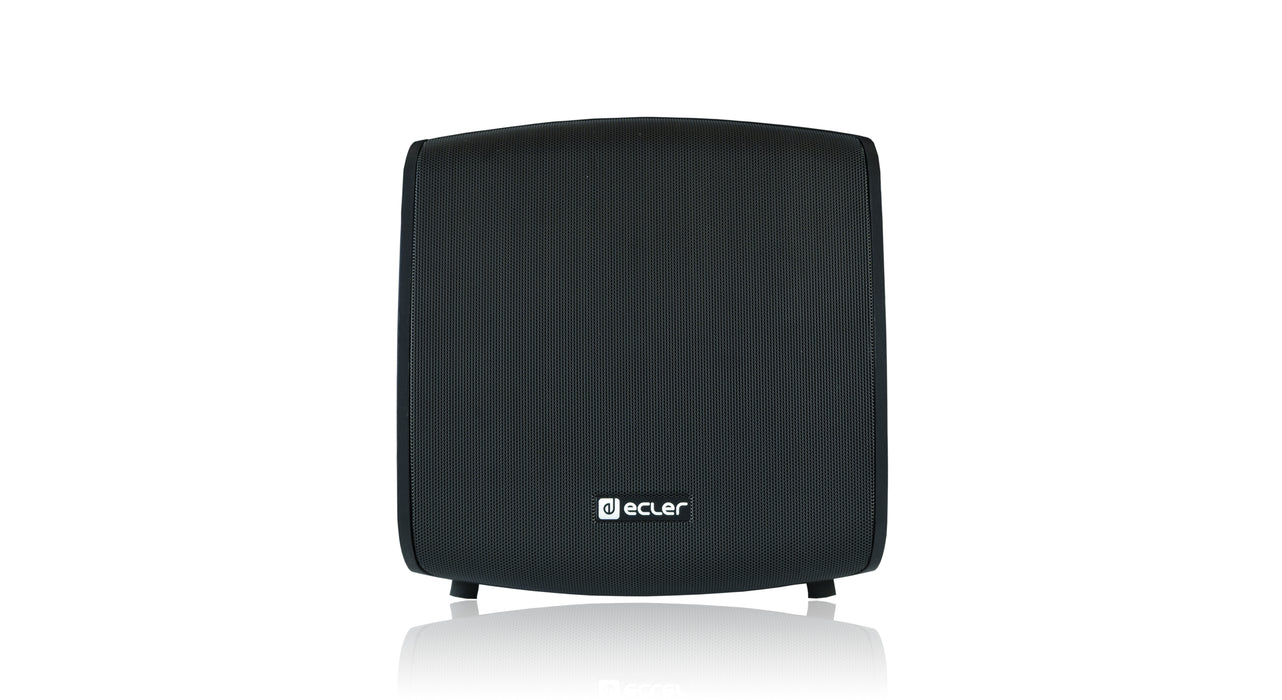 Ecler eMOTUS8OD 8" 2-Way Wall Speakers, IP65 Rated 100V/8Ω (Pair) – Black Or White