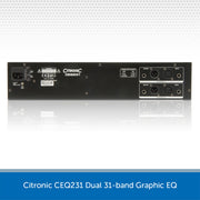 Citronic CEQ231 Dual 31-band Graphic EQ