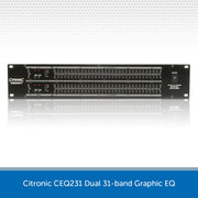 Citronic CEQ231 Dual 31-band Graphic EQ