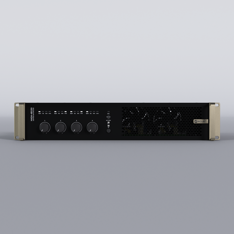 Ecler HADA-4B150 4-Channel 4 x 125W Networkable DSP Power Amplifier