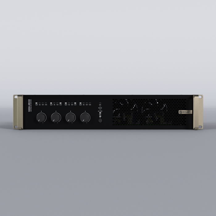 Ecler HADA-4B150 4-Channel 4 x 125W Networkable DSP Power Amplifier