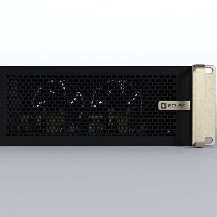 Ecler HADA-4B150 4-Channel 4 x 125W Networkable DSP Power Amplifier