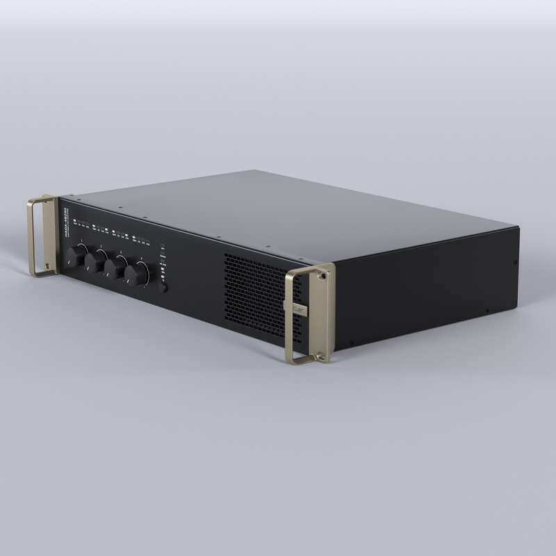 Ecler HADA-4B250 4-Channel 4 x 250W Networkable DSP Power Amplifier