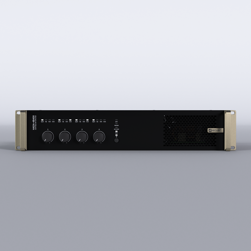 Ecler HADA-4B400 4-Channel 4 x 400W Networkable DSP Power Amplifier
