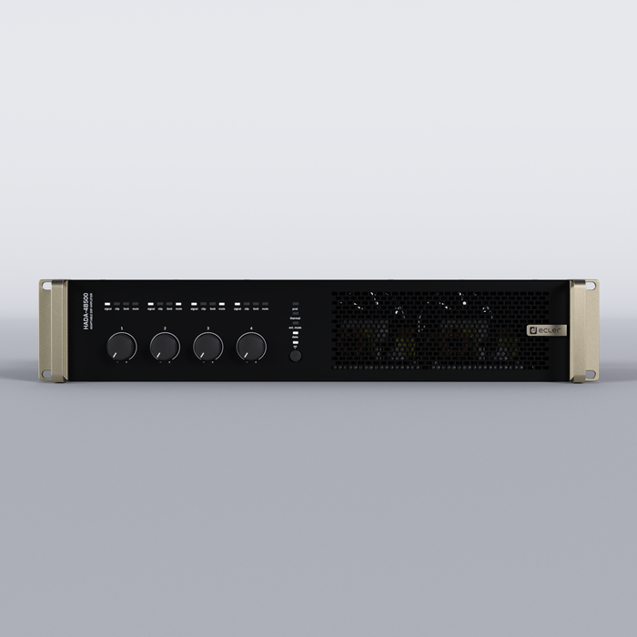 Ecler HADA-4B500 4-Channel 4 x 500W Networkable DSP Power Amplifier