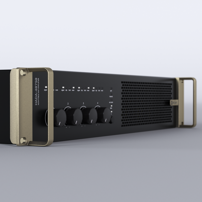 Ecler HADA-4B750 4-Channel 4 x 750W Networkable DSP Power Amplifier