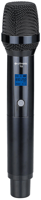 Citronic TU1-H PLL Tuneable UHF Wireless Microphone System - 1 x Handheld Mic