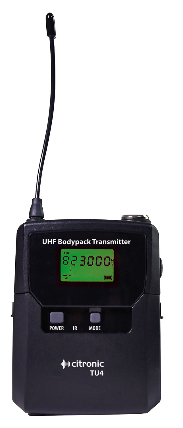 Citronic TU4-BTX Replacement Wireless Bodypack Transmitter