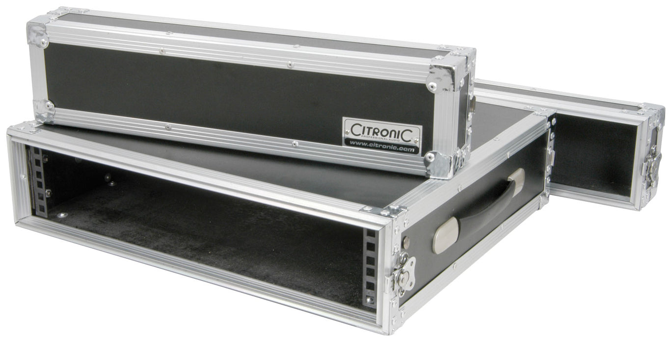 Citronic Heavy-Duty 19" Flightcases - 2U, 3U, 4U, 6U, 8U, 10U, 12U & 16U