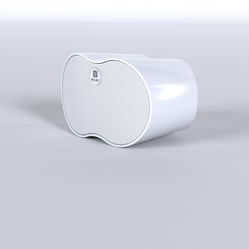 Ecler NIMBO-14 4" High-Performance Wall Speaker (Single) IP44 Rated 40W/8Ω – White, Black, Gold, or Titanium