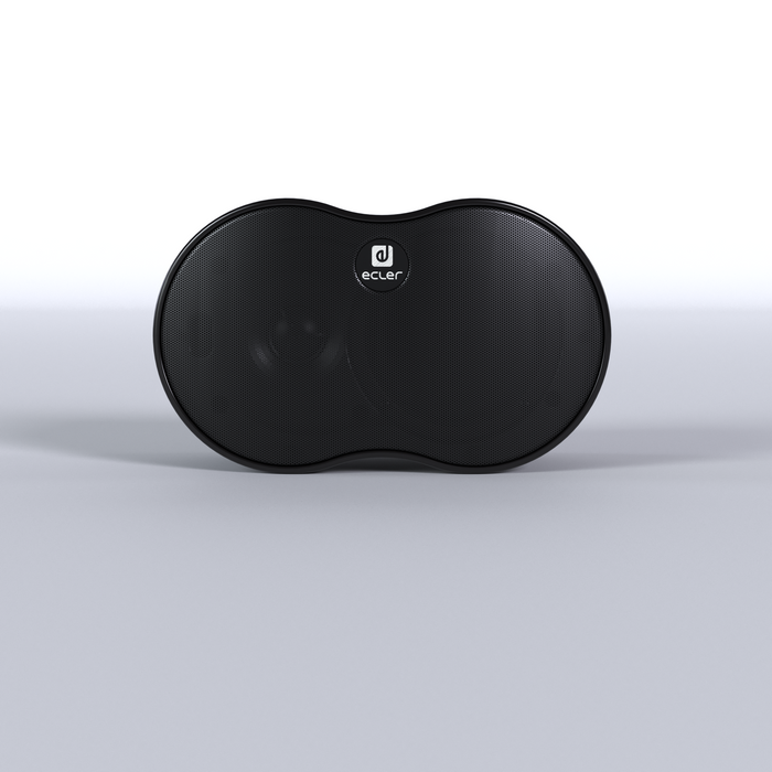 Ecler NIMBO-14 4" High-Performance Wall Speaker (Single) IP44 Rated 40W/8Ω – White, Black, Gold, or Titanium