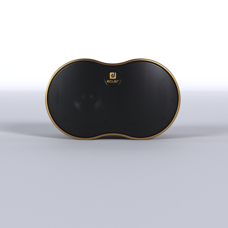 Ecler NIMBO-14 4" High-Performance Wall Speaker (Single) IP44 Rated 40W/8Ω – White, Black, Gold, or Titanium
