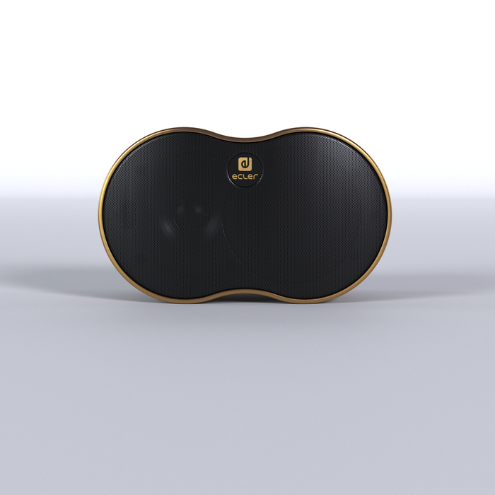 Ecler NIMBO-14 4" High-Performance Wall Speaker (Single) IP44 Rated 40W/8Ω – White, Black, Gold, or Titanium