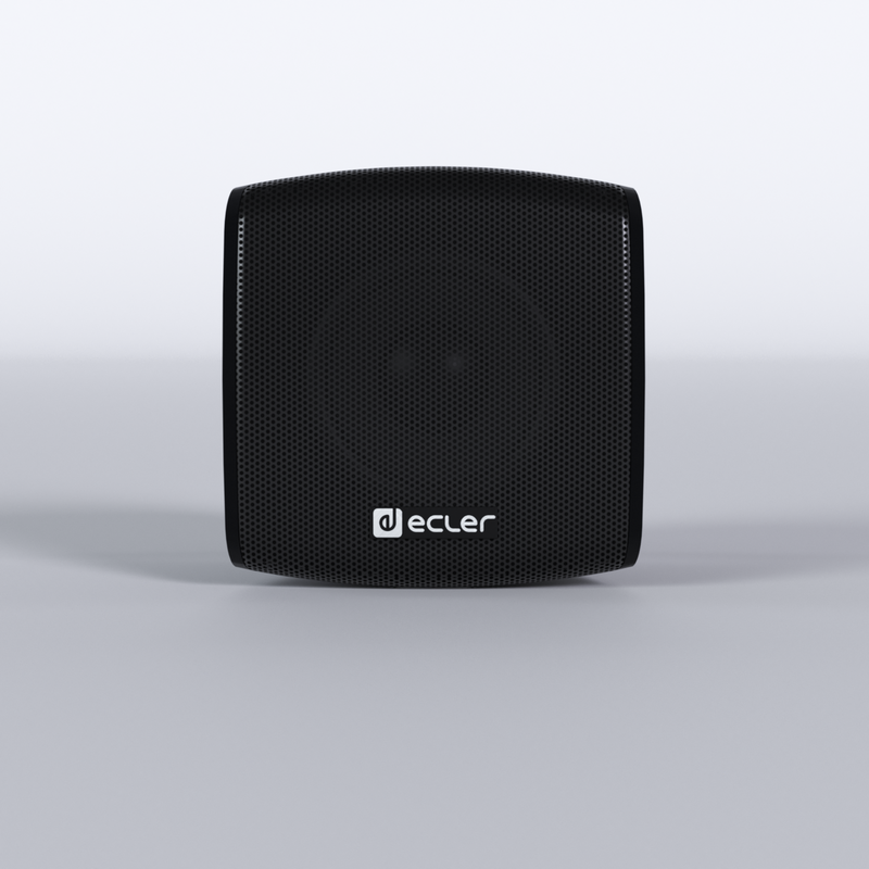 Ecler eMOTUS3OD 3" 2-Way Wall Speakers, IP65 Rated 100V/8Ω (Pair) – Black Or White
