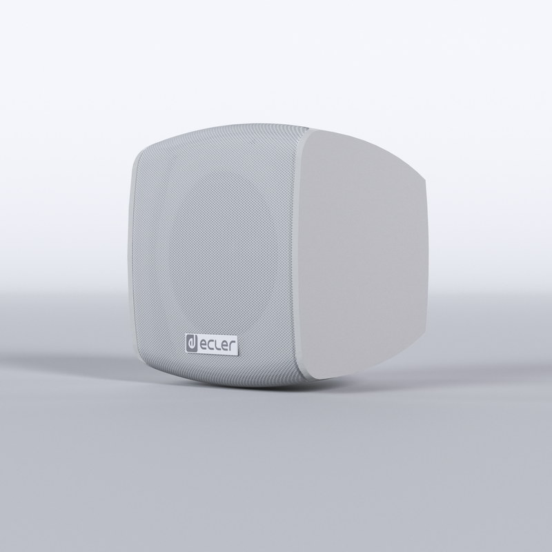 Ecler eMOTUS3OD 3" 2-Way Wall Speakers, IP65 Rated 100V/8Ω (Pair) – Black Or White